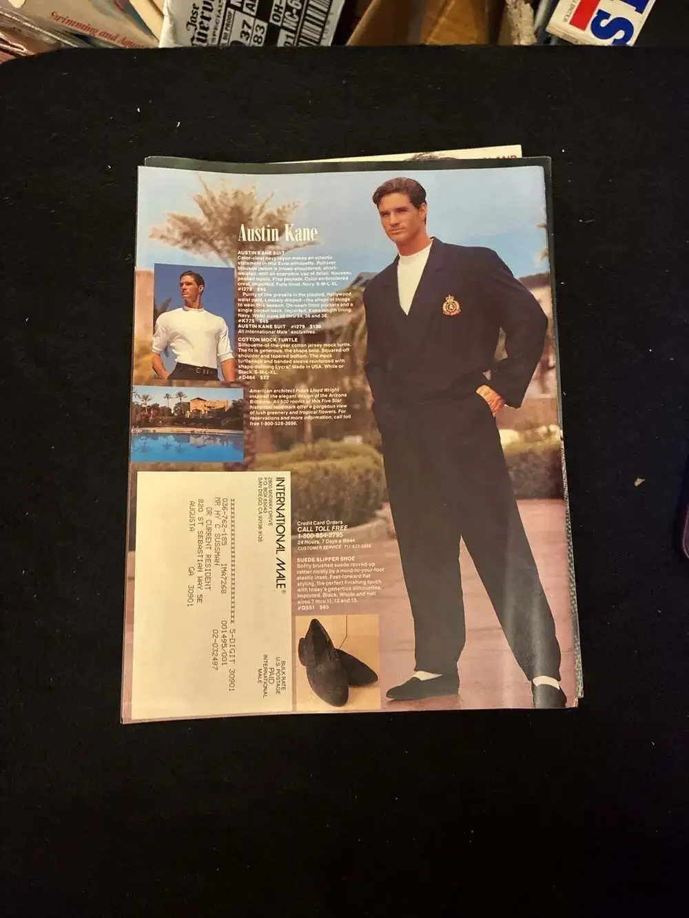 International Male Spring 1989 Vintage Men's Fashion Catalog
